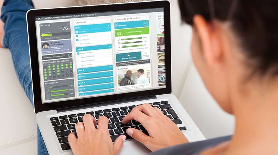 beneficios contenidos interactivos cursos online idiomas