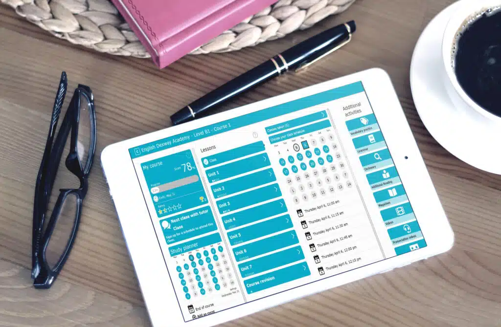 clases virtuales Clases virtuales a través de tablets