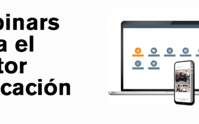 Webinars para el sector educación