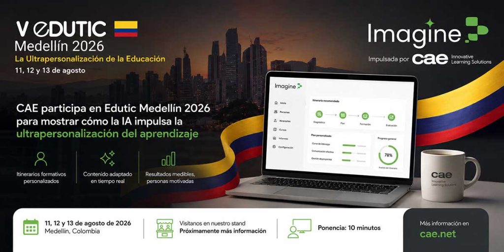 CAE participa en Edutic Medellín 2026