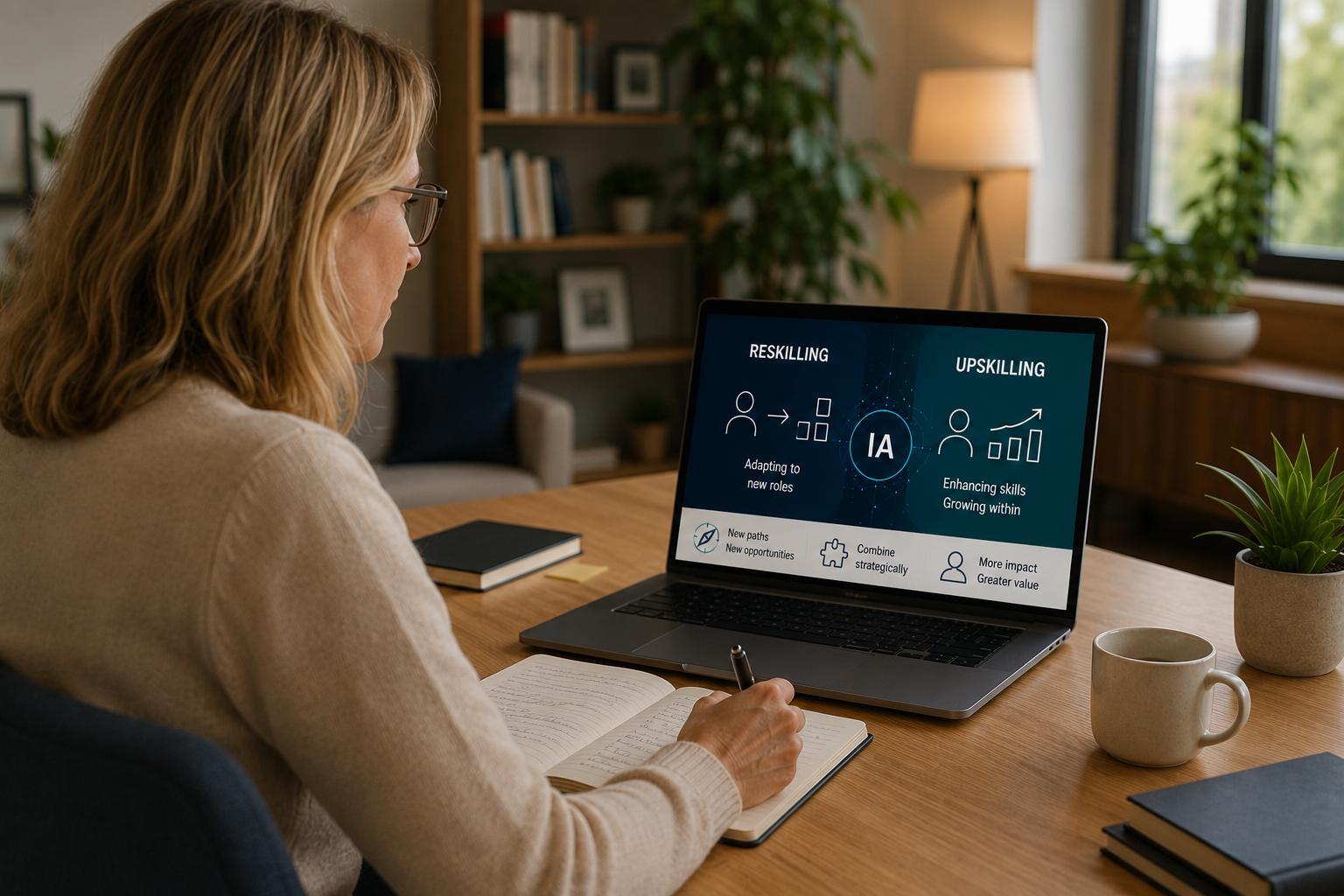 reskilling upskilling ia empresas