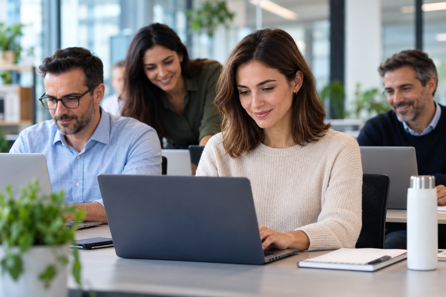 Formación en uso responsable de inteligencia artificial para empleados.